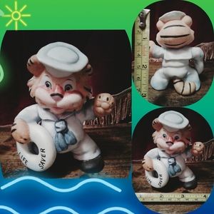 VINTAGE statue LIFESAVER TIGER